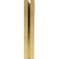 thumbnail image 4 of 4"W x 8"D x 24"H Thin Rockford Rough Cedar Woodgrain TimberThane Corbel, Primed Tan, 4 of 6