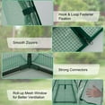 thumbnail image 6 of Aimee Lii 5.5 x 5.5 x 6 Feet Portable Mini Greenhouse with All-Weather PE Cover, Portable Greenhouses for Outdoors, 6 of 9
