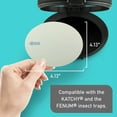 thumbnail image 2 of RIVEN- Safeamp Glue Boards Refill Compatible With Katchy® And Fenum® Indoor Insect Trap, 2 of 5