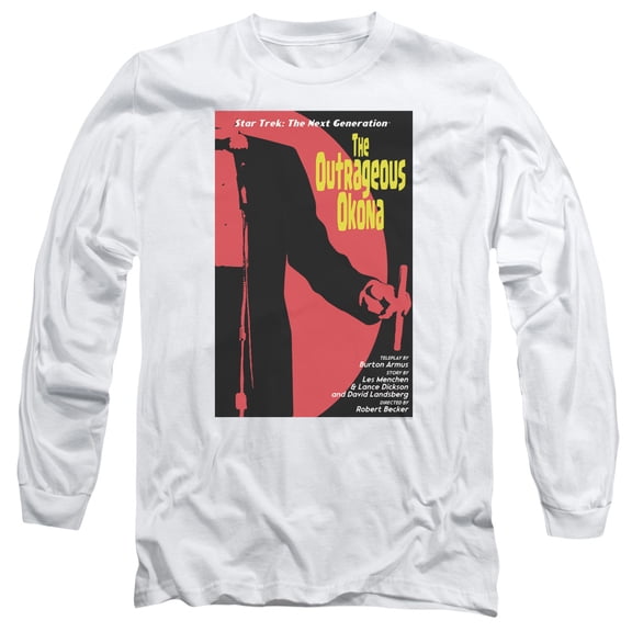 Star Trek Tng Season 2 Episode 4 Adult 18/1 T-Shirt White