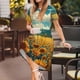 thumbnail image 3 of Disketp Field Style Bicycle Young Sunflower para Vestido de Manga Corta para Mujeres, Vestidos de Verano para Mujeres, Casual y Holgado para la Playa, 3 of 6