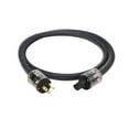 thumbnail image 2 of Hi-End 4Square hifi audio EU/US power cord pure copper power cable, 2 of 7