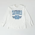 thumbnail image 3 of Women's Gameday Couture White North Carolina Tar Heels Oversized Swift Strike Long Sleeve T-Shirt, 3 of 4