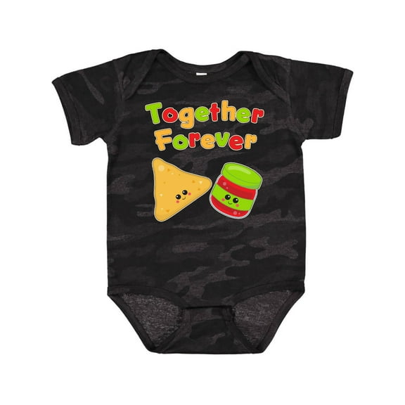 Inktastic Together Forever Chips and Salsa Boys or Girls Baby Bodysuit