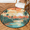 Multicolour 1, variant on CURLYOOT Round Rug 3ft Beach Ocean Tropical Hawaiian Coastal Area Rug, Washable Circle Mat Non Slip Floor Carpet Mat, Soft Indoor Rugs for Entryway Living Room Dining Room Bedroom