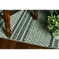 thumbnail image 3 of 5'x8' Grey Machine Woven Abstract Geometric Indoor Area Rug, 3 of 3