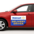 thumbnail image 1 of Walmarrt Deliivery Driver Car Magnet Sign by DC | Flexible Car Magnetic Sheets with Adhesive Backing | 12"x18" Bumper Magnet Sticker for Vehicles, Trucks & Business Advertising Signs 2 PC | USA Made, 1 of 7