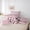 Pink Black, variant on Erosebridal Pink Stripes Bow Tie Twin Bedding Sets 7-Piece For Kids Girls,Kawaii Love Heart Print Bedding Comforter Set,Pink Reversible