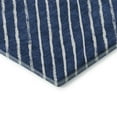thumbnail image 3 of Addison Rugs Mayfield Premium Machine Washable Transitional Holiday Stripe Navy Rectangle Rug, 9' x 12', 3 of 7