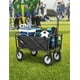 thumbnail image 3 of Carrito Plegable para Exterior Hikeo  tipo Vagon Multiusos hasta 70Kg Hikeo Multiuso  Acero Inoxidable y Tela para Transportar hasta 70 Kg, 3 of 9