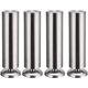 thumbnail image 1 of 4 patas para muebles de acero inoxidable de 50 x 180 mm, patas redondas para armarios de cocina, alfombrilla de goma, seguras y silenciosas, 1 of 4