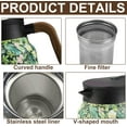 thumbnail image 4 of 2025 New Vintage Floral Pattern Tea Thermos,Vintage Teapot with Infuser, Floral Pattern Tea Pot, Insulated Teapot with Lid, Stainless Steel Thermal Carafe Detachable HotCoffeePot  peshoriadam tea pot, 4 of 7