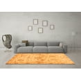 thumbnail image 3 of Ahgly Company Indoor Square Oriental Orange Traditional Area Rugs, 8' Square, 3 of 4