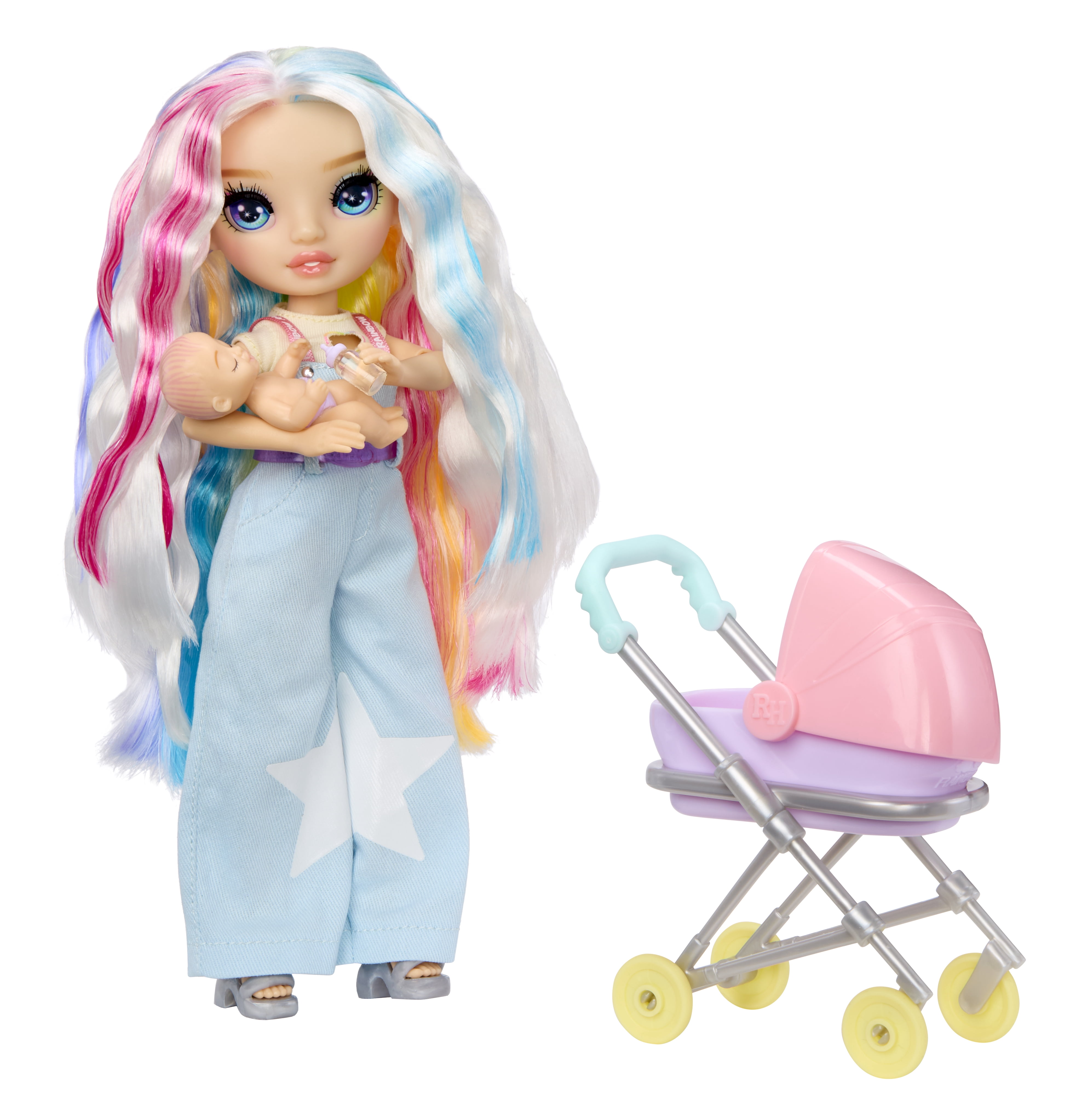 Rainbow High Jr. High Bestie Babysitters – Amaya Raine, 9” Fashion Doll
