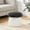 Black, variant on Gericco 20" Chenille Storage Ottoman Mushroom Shape Foot Rest Stool with Removable Top No Assembly,Grey