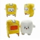 thumbnail image 1 of Muñeco de peluche suave Lankybox Boxy + Foxy + Rocky para niños, de forma cuadrada, 1 of 1