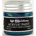 thumbnail image 2 of PRIMA MARKETING INC Art Alchemy-Acrylic Paint-Metallique Teal 1.7oz UPC 655350963170, 2 of 2
