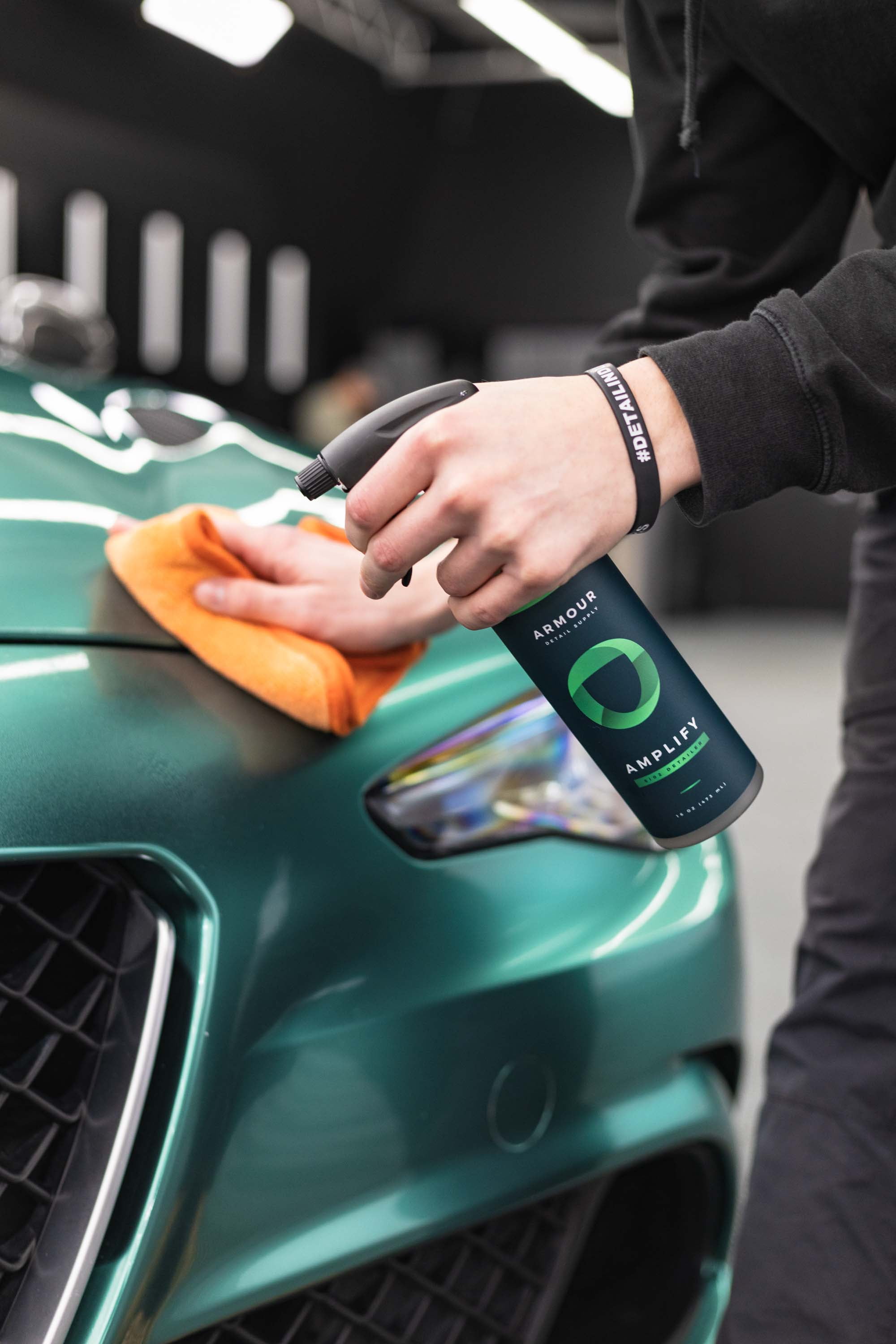 Armour Detail Supply, Amplify Ceramic Detailer, 16oz, Spray for