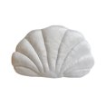 thumbnail image 1 of Hyasfey 3D Velvet Shell Pillow Soft Insert Seashell Ocean Beach Theme Throw Pillow Cozy Cushion for Home Sofa Office Couch, 1 of 8