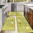 thumbnail image 6 of Kitchen Rugs Sets of 3 Non Slip Washable Kitchen Mats for Floor, Kitchen Runner Rug, Floor Mat Carpet for Entryway, Laundry, Sink, 6 of 12