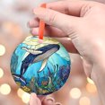 thumbnail image 4 of Sunlight Humpback: Ornament Style Wall or Window Hanging, 2025, Holiday Decoration, Seasonal Keepsake Gift, Unique Collectible, Window Hanging, Home 2025, Festive Home Accent,, 4 of 5