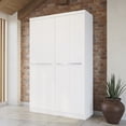 thumbnail image 1 of Closet Ropero Individual 4 Puertas 1 Cajón Blanco Kappesberg, 1 of 9
