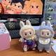 thumbnail image 4 of Caja ciega de muñeca de peluche bonita, caja ciega de cara de vinilo de macarrón emocionante, 1 ud./6 uds., caja misteriosa Popmart, muñeca bonita Labubu, 4 of 4