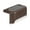 Brown -1pcs, variant on LED Outdoor Solar Stair Light Garden Railing Light Decorative Landscape 1LED Waterproof Light Light Step 7-Figure Solar