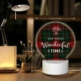 thumbnail image 6 of Balery Wonderful Time Christmas Pattern Acrylic Night Light Gift with 3 Color ModesTouch-Sensitive LED Lamp Perfect Gift for Mother's Day, Birthday, or Christmas, 6 of 9