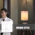 thumbnail image 4 of Shisuyan DIY Table Lamp Lampshade Holder Frame Rustic Lamp Shade Ring Vintage Pendant Light Fixture Guard Lampshade Replacement Accessories, 4 of 9