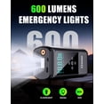 thumbnail image 4 of Soulor Jump Starter with Air Compressor, 6000A Battery Jumping Starter (Suitable for Gasoline and Diesel Vehicles),Three Emergency Lights Modes, 4 of 11