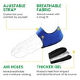thumbnail image 5 of Bukihome Plantar Fasciitis Gel Heel Protectors - Heel Cups for Women Men Heel Spur Pain Relief - Heel Insert Pad for Achilles Tendinitis Dry Cracked Heel Support Cushion,Men 8.5-14|Women 9.5-13 Blue, 5 of 7