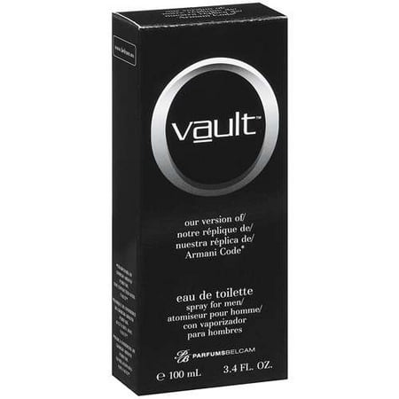 Vault Eau De Toilette Our Version Of Armani Code For Men Spray Perfume, 3.4 fl oz