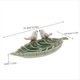 thumbnail image 3 of Bandeja de Cerámica con Forma de Pájaro para Guardar Joyas, Bandeja para Dim Sum, de Postre, Decoración para el Hogar, Mesa de Té, Cuenco de Escritorio, 3 of 5