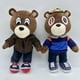 thumbnail image 3 of Oso de peluche de Kanye West para decoración del hogar, peluche suave de 26-30cm, decoración de la habitación, regalo de cumpleaños, 3 of 4