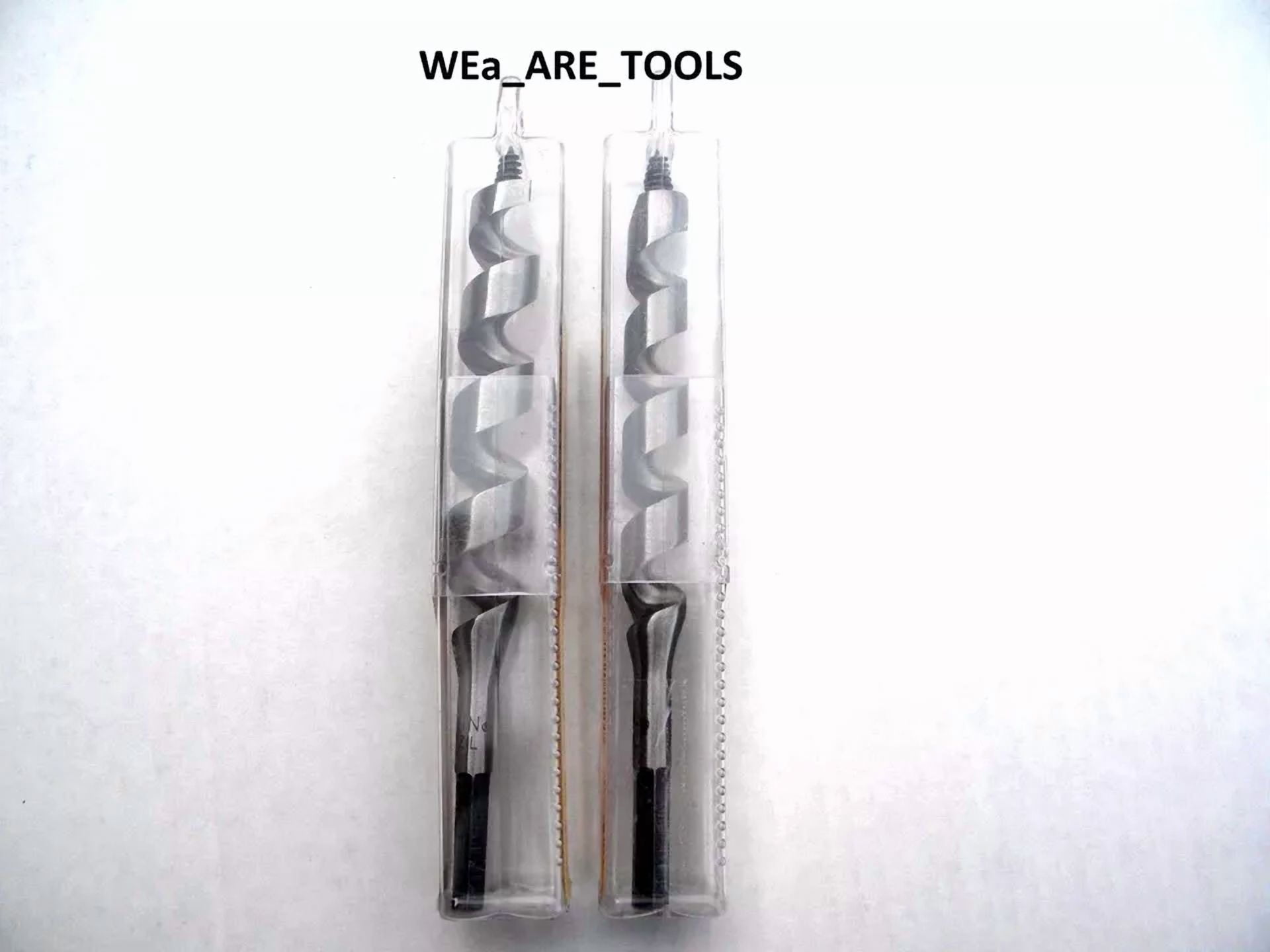 New 2 Pc Irwin 7-1/2" Ship Auger Drill Bit Set Wood Boring 11/16" , 13/16" Nail