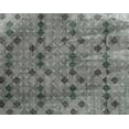 thumbnail image 4 of oneOone Georgette Viscose Laurel Green Fabric Geometric Texture Sewing Craft Projects Fabric Prints By Yard 42 Inch Wide, 4 of 4