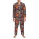 thumbnail image 3 of Fotbe BBQ Icons Pijama de Hombre con Estampado de Manga Larga, Conjunto de 2 Piezas, Ropa de Dormir Suave y Cómoda con Bolsillos-Medium, 3 of 7