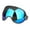 Blue, variant on Windproof Motorbike Glasses Bubble Shield Eyewears with Wide Views for Long Distance Riders Enthusiasts Clear Visibility