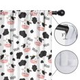 thumbnail image 4 of Blackout Kids Curtains,White Cow Moo Spot Pattern Childrens Insulated Curtains Set Of 2,Bedroom Essentials,Toddler Room Decor 42x84in(106x213cm), 4 of 5