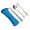Blue, variant on Sunjoy Tech Cutlery Set with Zipper Bag Stainless Steel Travel Utensils Kit Fork Spoon Chopsticks Durable Storage Pouch for Home Restaurant Outdoor