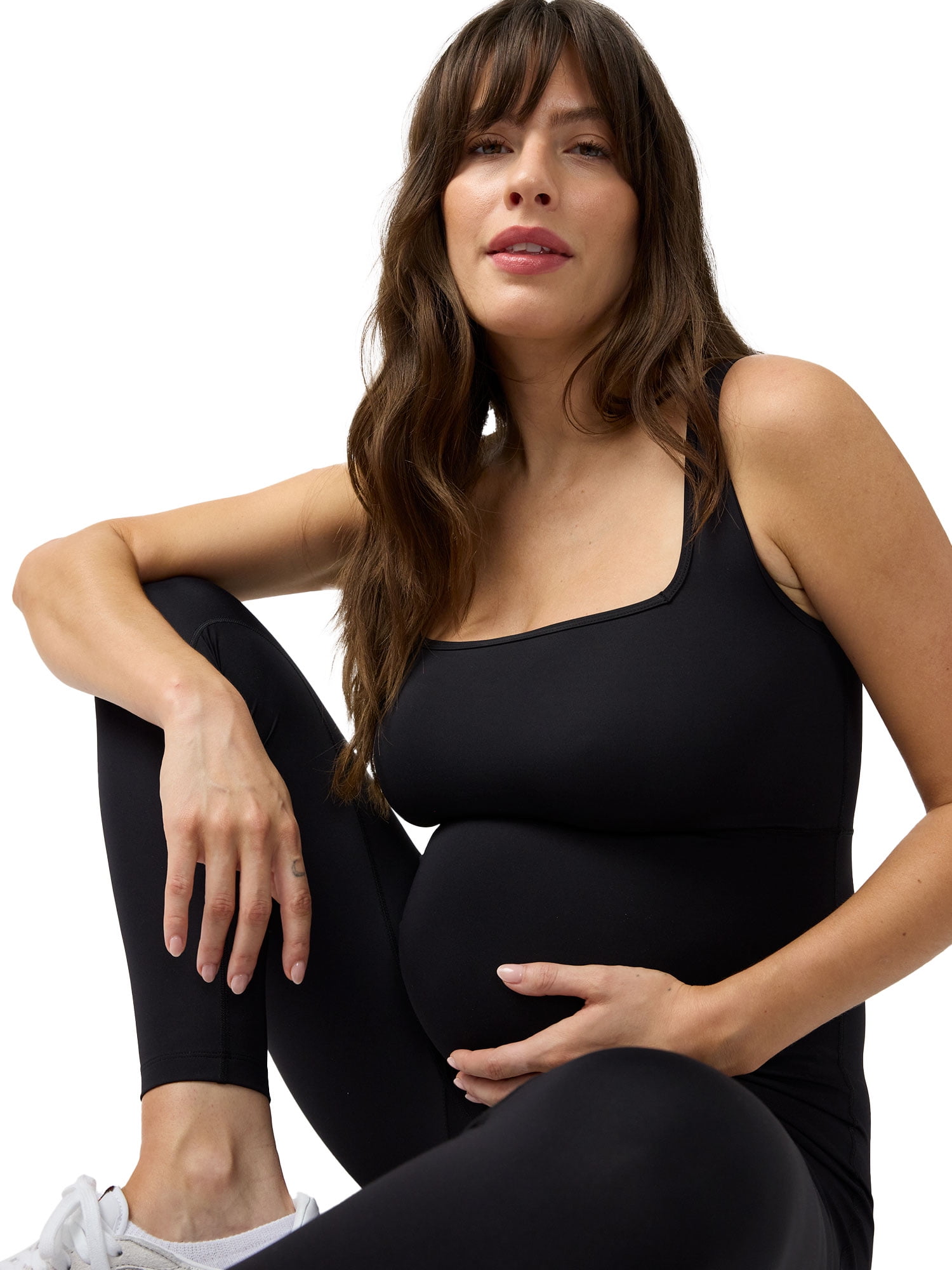 Ingrid & Isabel For Every Belly Women's Maternity Favorite Long Unitard, Sizes S-XXL
