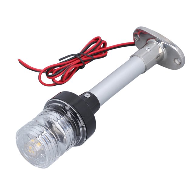 Luz De Ancla De Navegación, Luz De Popa LED De 12-24 VCC, Visibilidad De 2 NM, 360 Grados, Todo Redondo Para Barco