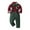 O-Red8658, variant on CUZIBR Toddler Boys Long Sleeve Christmas Cartoon Animal Prints T Shirt Tops Suspender Pants Child Kids Gentleman Outfits Cute Dailywear For Child