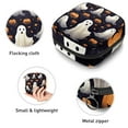 thumbnail image 3 of Small Bag Period Pouch Small Wire Pouch Zipper Pencil Case Pouch in Plush Fabric, Sponge, and Oxford Cloth - 4.7x6.6x6.6 in, Ideal for Menstrual Pad Storage, 3 of 6