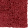 thumbnail image 3 of Linon 3A Flokati Collection Area Rug, Red, 6ft x 9ft, 3 of 3