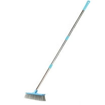 geerera Deck Brush with Long Handle, Floor Scrub Brushes for Cleaning Shower, Stiff Bristle Scrubbing Brush,Adjustable Length Floor Scrubber Brush for Bathroom, Bathtub, Tile Floors, Garage and Patio