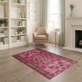 thumbnail image 2 of ODIKA Pink Print Cheetah Leopard Spotted Tiger Inspired Motif Zebra for Playroom, Bedroom, Reading Nook, Pet Friendly & Kids Safe Play, 2 of 7