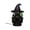 C #y68, variant on BiFandian Halloween Stained Glass Style Witch Hat Table Lamps, Gothic Owl Art Night Light Ornament, Spooky Tabletop Glowing Indoor Decoration Lights for Bedroom Nightstand