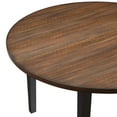 thumbnail image 4 of New Classic Furniture Potomac 5-Piece Round Solid Wood Dining Set in Brown/Black, 4 of 10